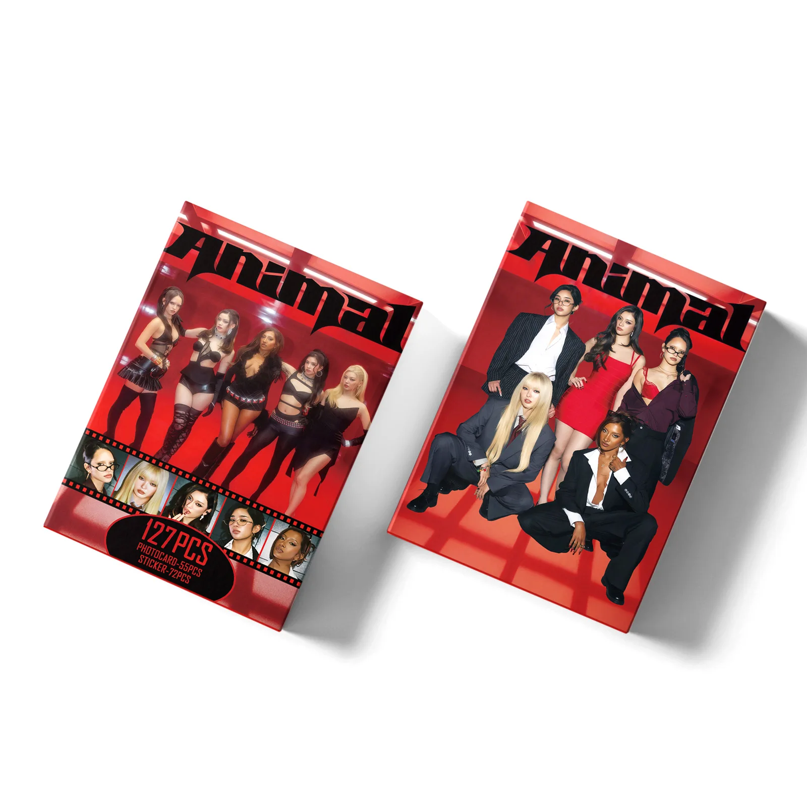 127 International Girl Group Card Stickers Animal Mini Cards Celebrity Photo Cards LOMO Cards Fan Collection Support Gift Cards image 2