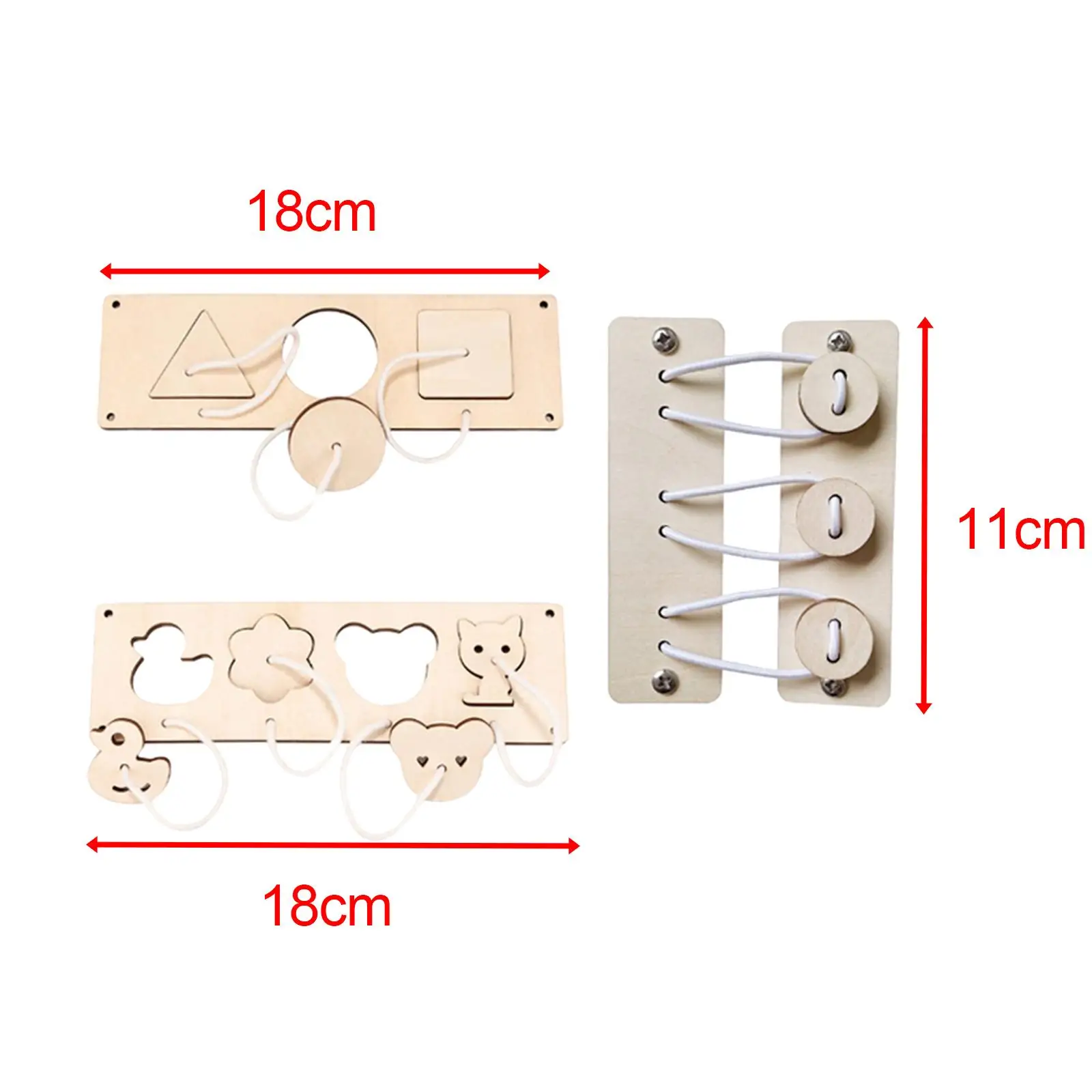 Kinderen Drukke Board Diy Materiaal Houten Handwerk Speelgoed Motor Vaardigheid Voor Kinderen