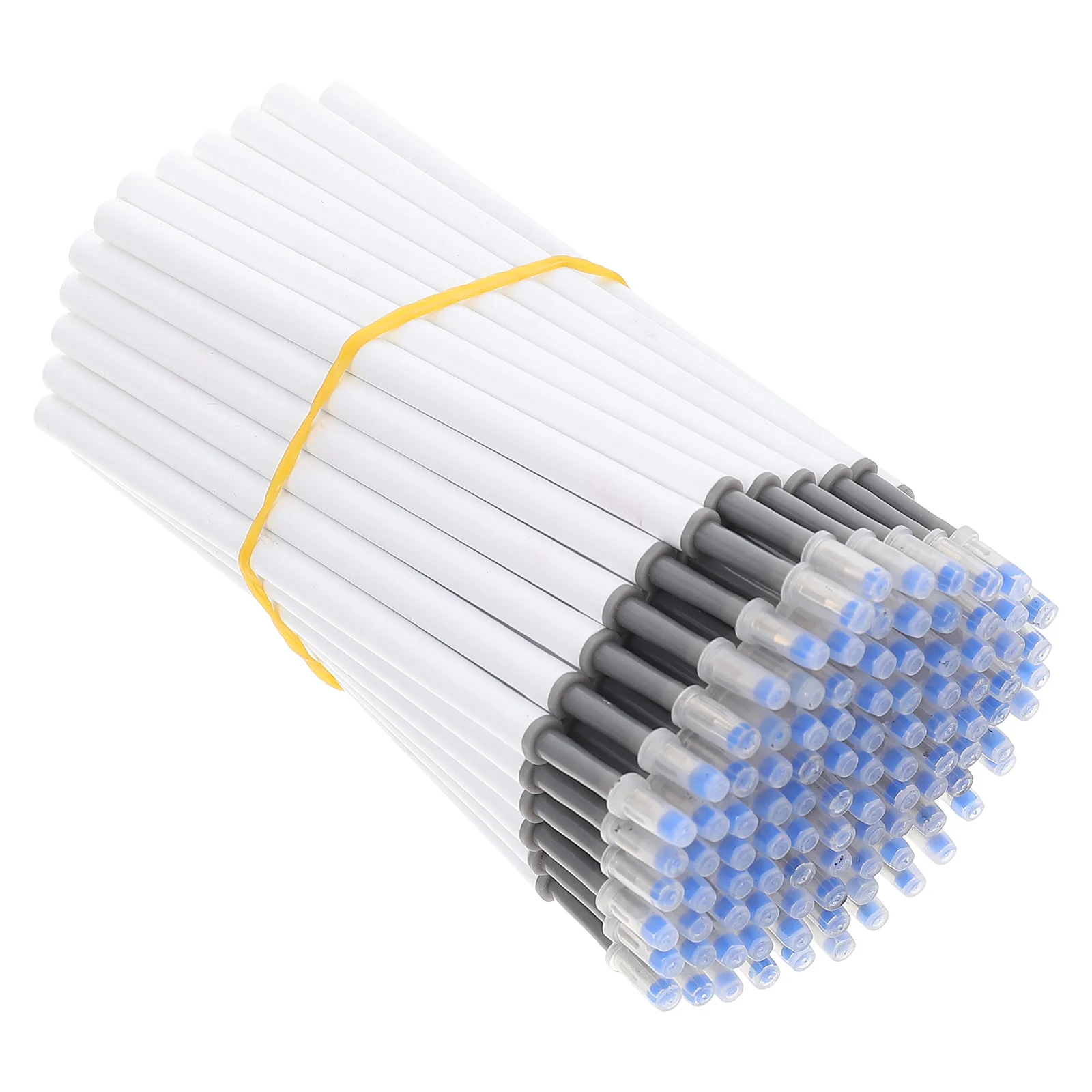 100 قطعة عبوات أقلام هلام الصحافة حبر ناعم سريع الجفاف عبوات محمولة للأقلام اللوازم المدرسية استبدال عبوة القلم المحايد #4