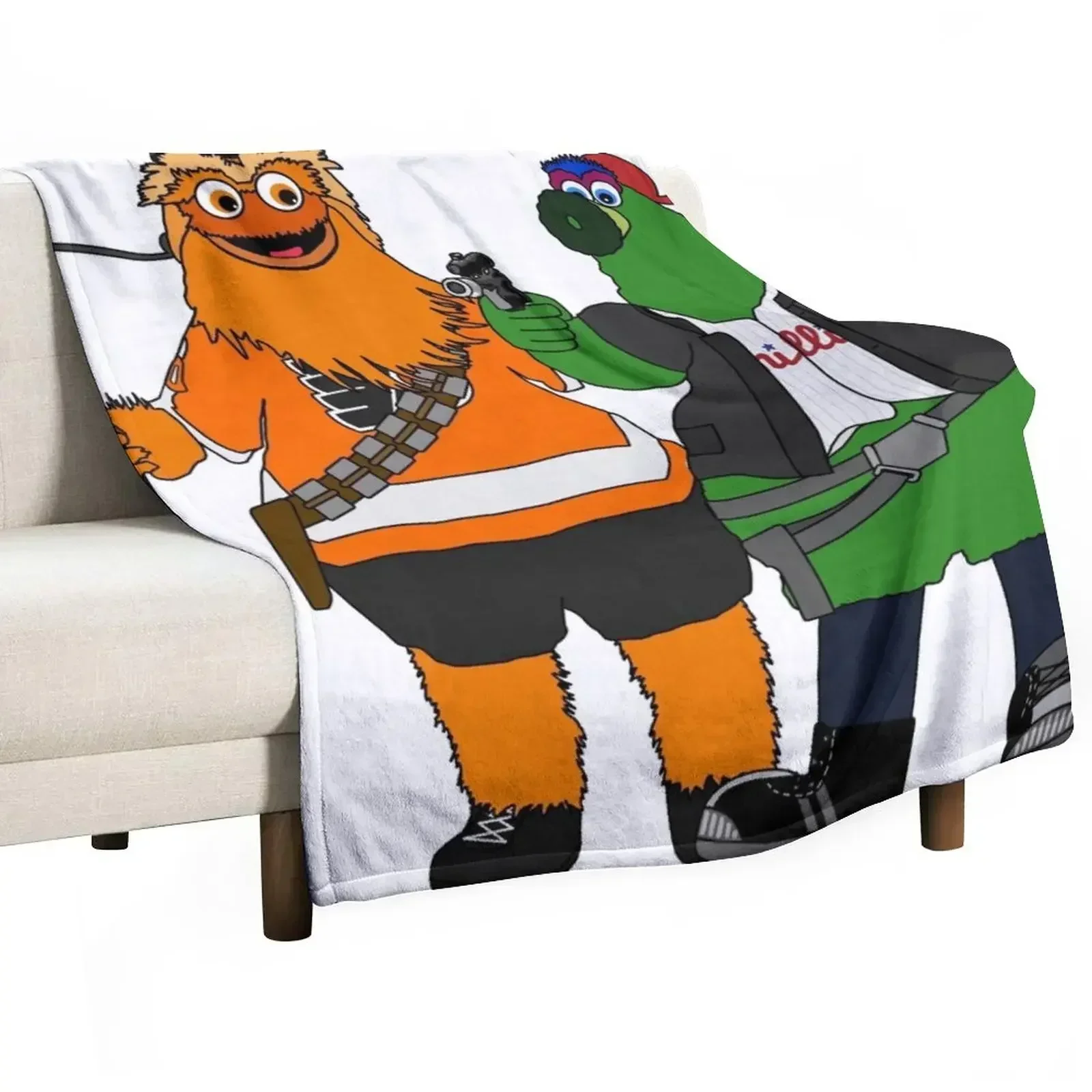 

pHan Solo and Grittbacca Throw Blanket Thin Soft Blanket for Summer Night Sleeping