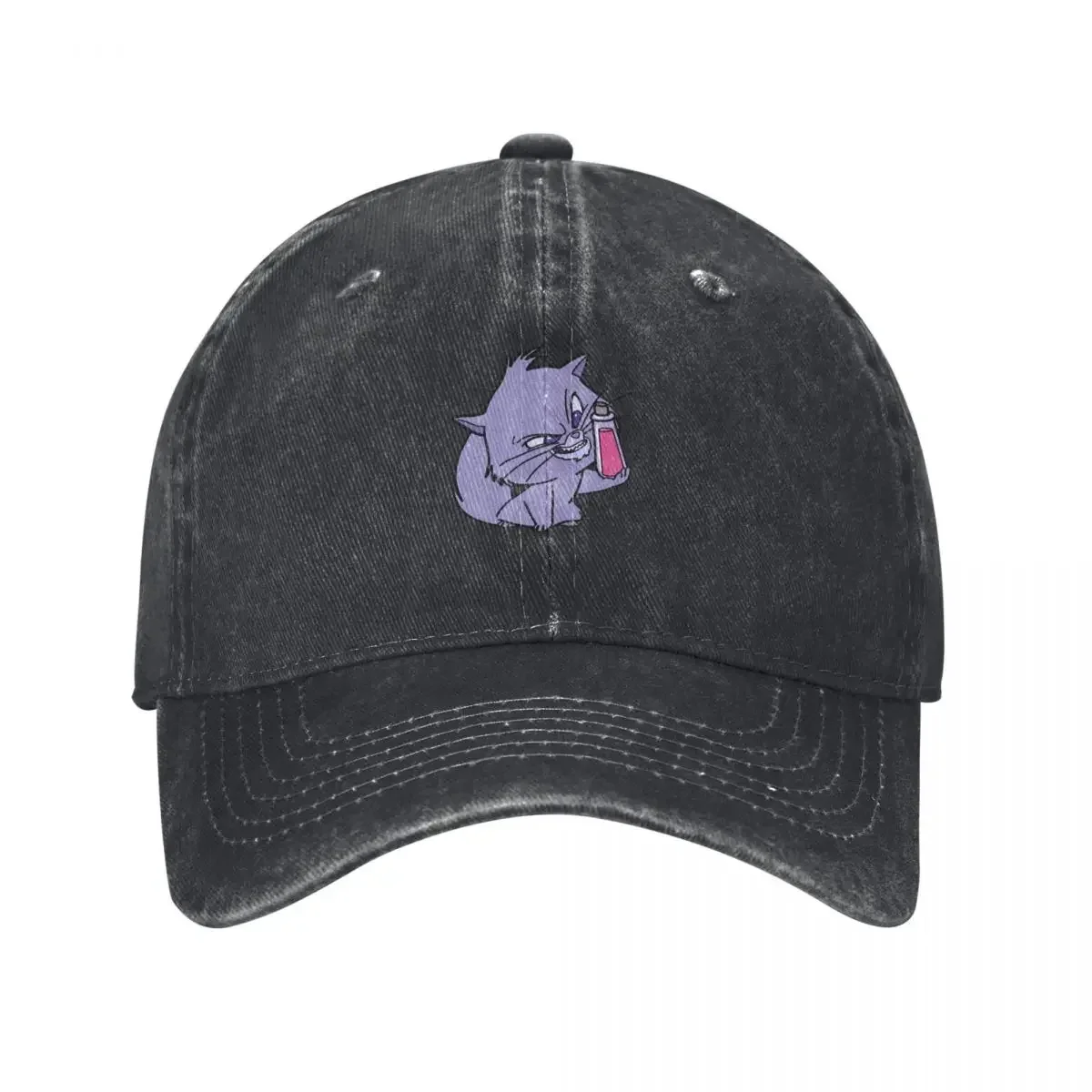 Yzma Cat With Poison Bottle Baseball Cap derby hat Visor Men's Women's