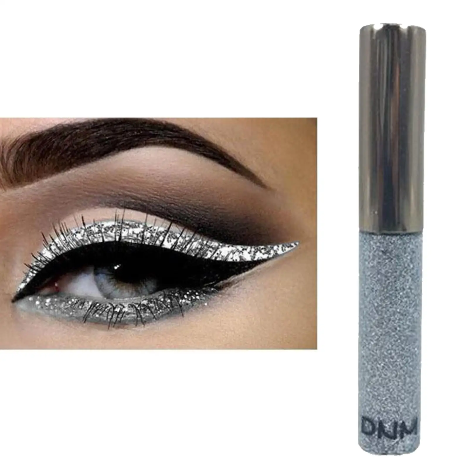 Confezione da 2-6 Eyeliner liquido glitterato Shimmer Metallic Shimmer Eyeshadow 2