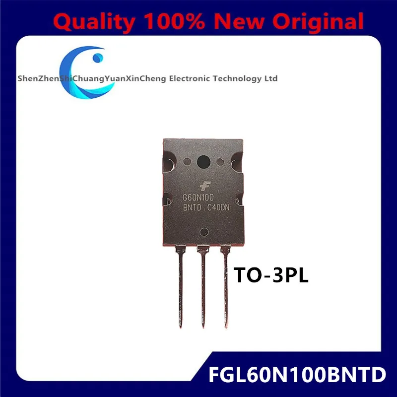 2PCS - 10PCS Lot 100% Real Original New FGL60N100BNTD TO-3PL G60N100BNTD TO-3PL G60N100 BNTD IGBT Transistor 60N100 60A 1000V