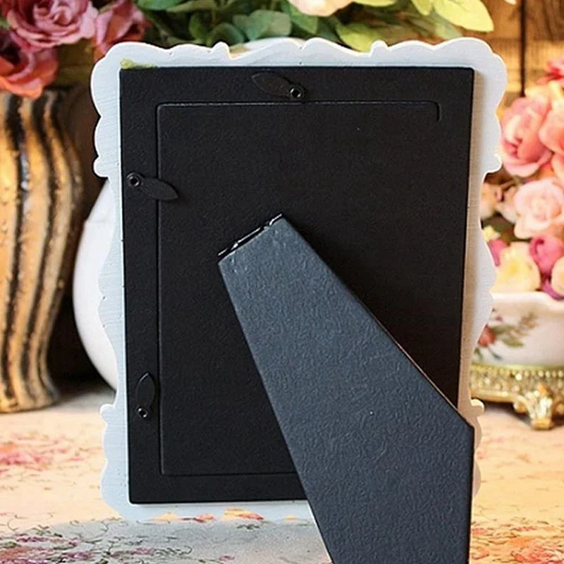6 Inch Retro White Photo Frame Photo Display Photo Frame Poster Home Decoration Wall Hanging Photo Frame