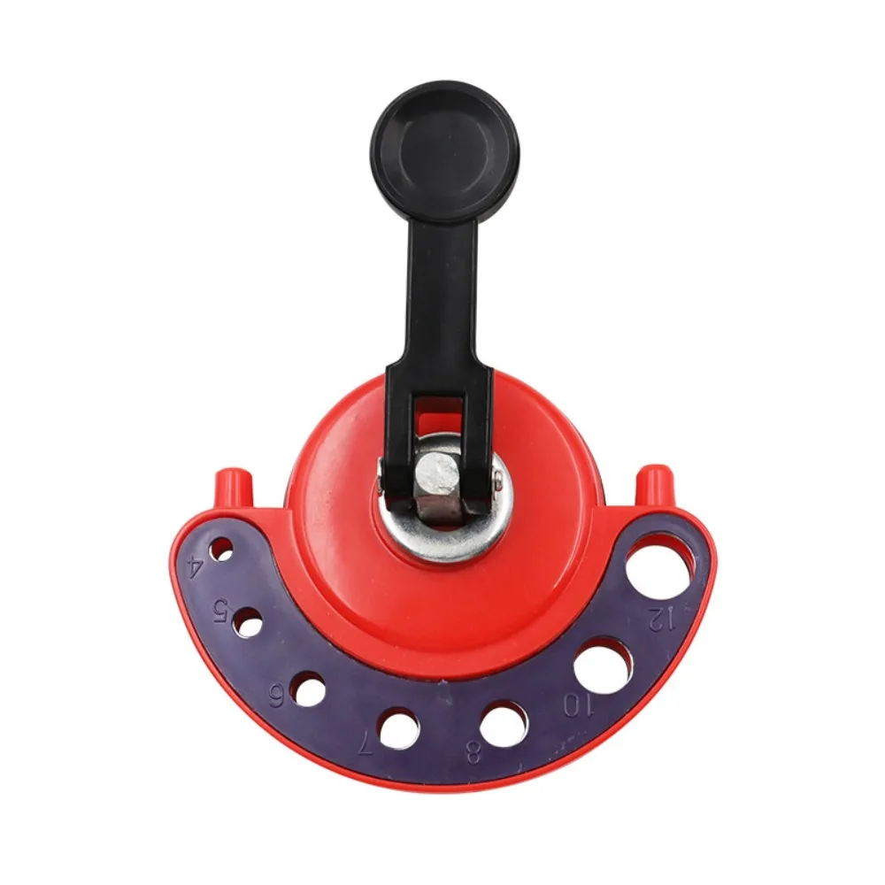 Useful 4-12mm Drilling Locator Adjustable Drill Guide Eyelet Puncher Suction Cup Glass Tile Hole Locator