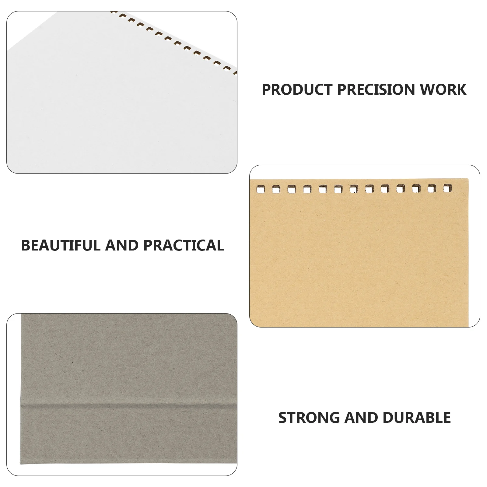 

10Pcs Calendar Base for DIY High Class Iridescent Paper Material Multi Purpose Desktop Rack Home Office Decor DIY Base