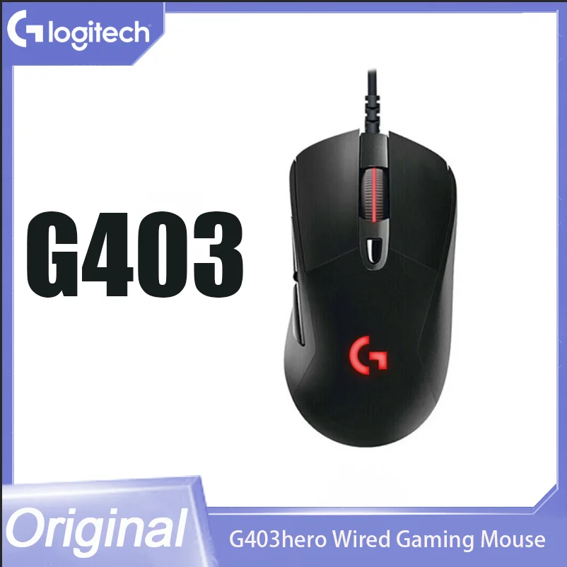 Logitech G403 Hero Wired Gaming Mouse Esports Programmable Rgb Mouse Wired Mouse Hero25k Sensor G403 Mouse For Pc Game