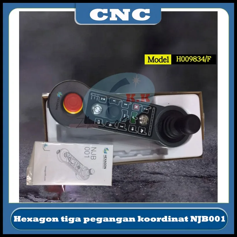 CNC hexágono tiga, kotak kontrol, h009834/f, njb001, hexágono siui dea