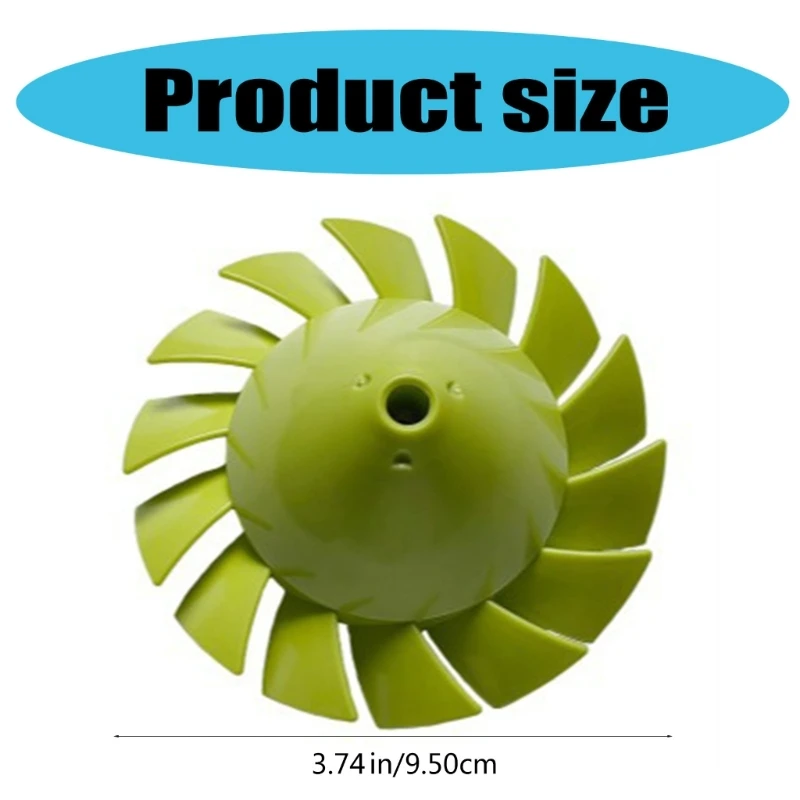 Wentylator o wysokiej wydajności, łopatki do dmuchaw Homelite, modele 529437004, poprawiona cyrkulacja powietrza, do użytku domowego i ogrodowego.