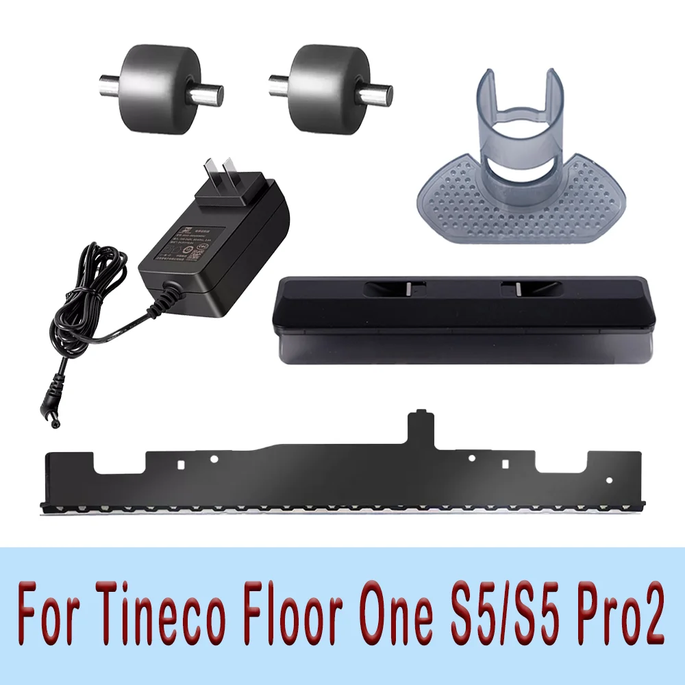 For Tineco Floor One S5/S5 Pro2  Vacuum Cleaner Accessories  Charger Original Scraper Wheel Sewage Baffle Roller Brush Cover