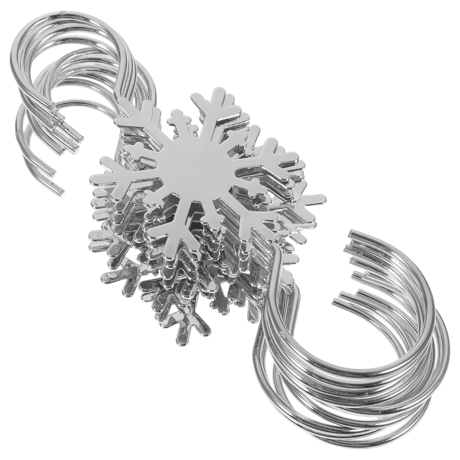 

10Pcs Christmas Stocking Holders Metal Hooks Xmas Ornament Hangers Festive Wall Fireplace Decoration Hanging Hooks