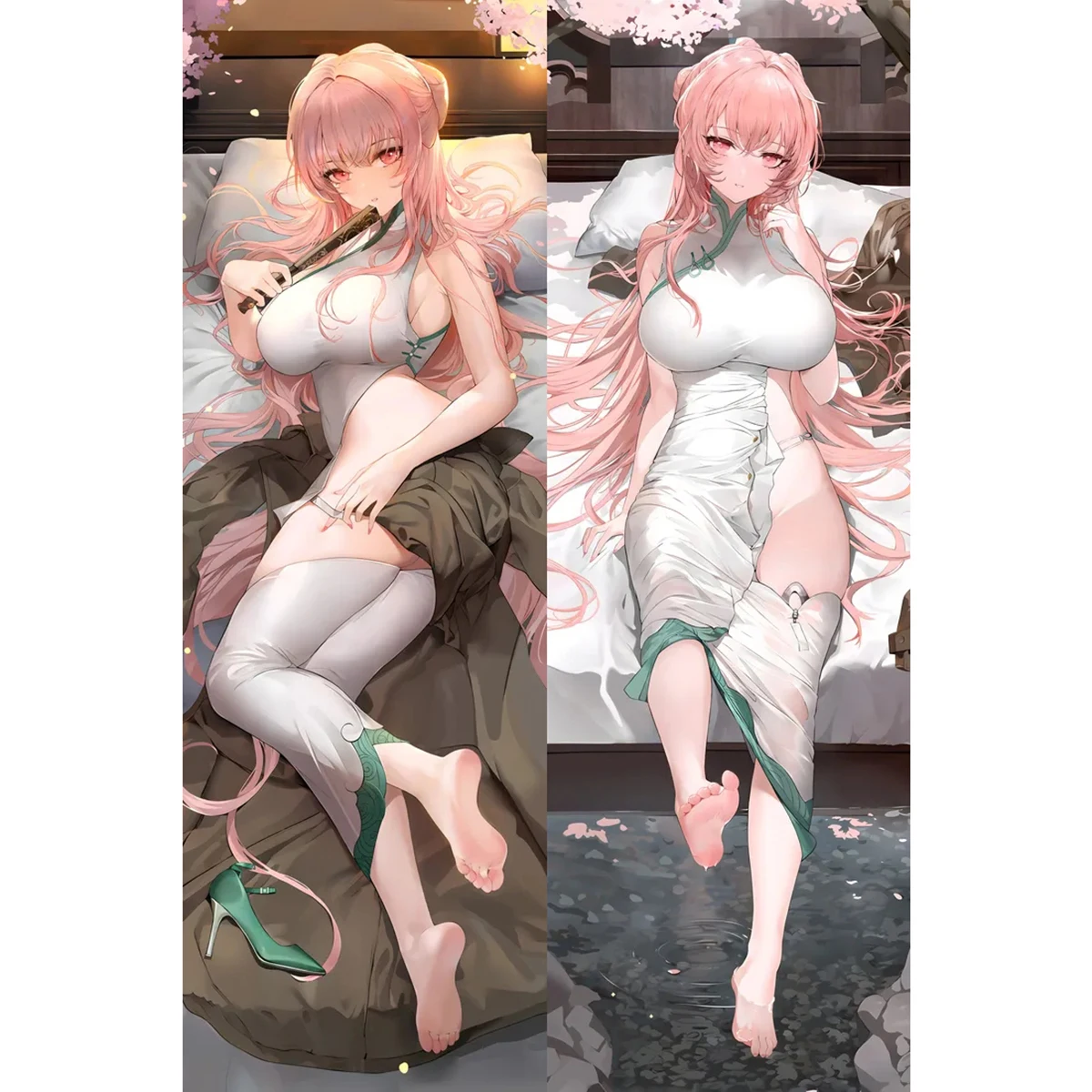 

Anime Dakimakura Japanese Otaku Waifu Life Size Doublesided Hugging Body Pillow Cover HMS Perseus Azur Lane