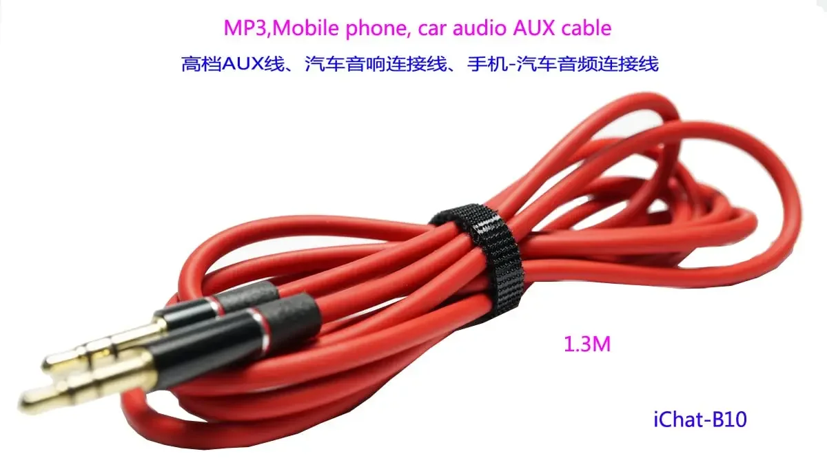 Câble audio I de studio compatible avec Monster Beats, casque, poignées, 3,5 à 3,5mm,4.2 pieds, 1.25m, HD, Rer, Pro, ox