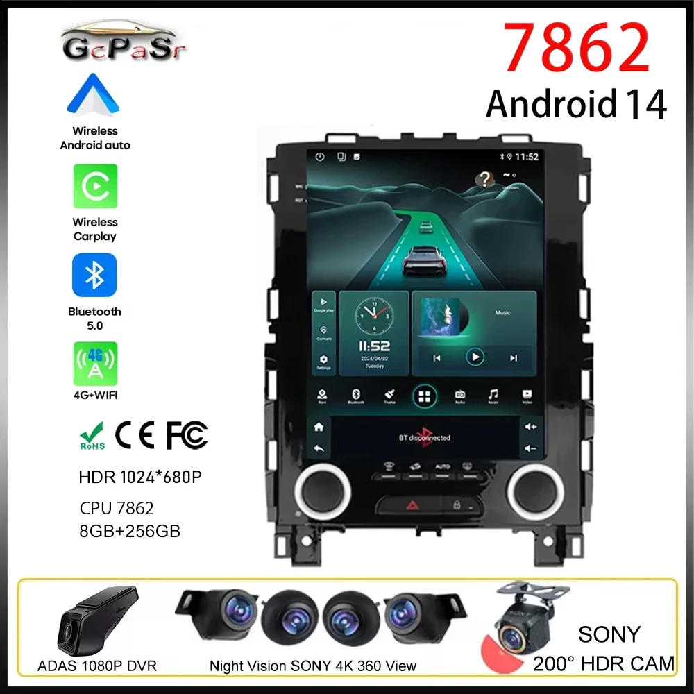 Car radio For Renault Koleos Megane 4 Samsung SM6 Talisman 2017-2019 Android 9.7 inch Auto Player Video Carplay Navigation 2din