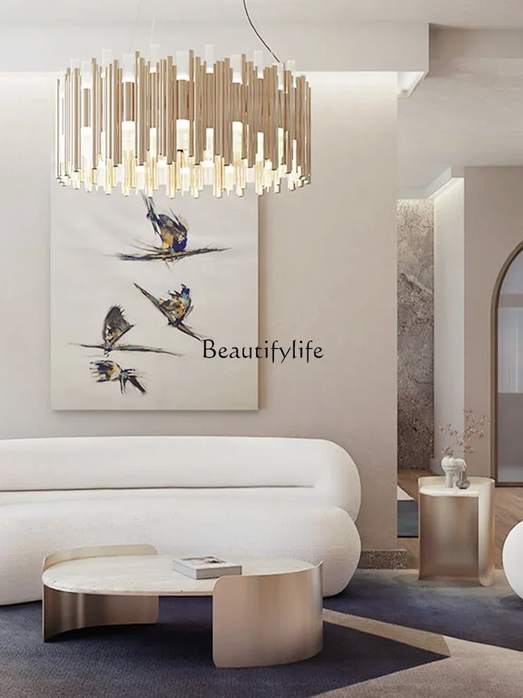 โต๊ะกาแฟหินอ่อนลายวินด์สไตล์มินิมอลแบบอิตาลี FG28 โต๊ะโซฟาห้องนั่งเล่นทันสมัยเรียบง่าย