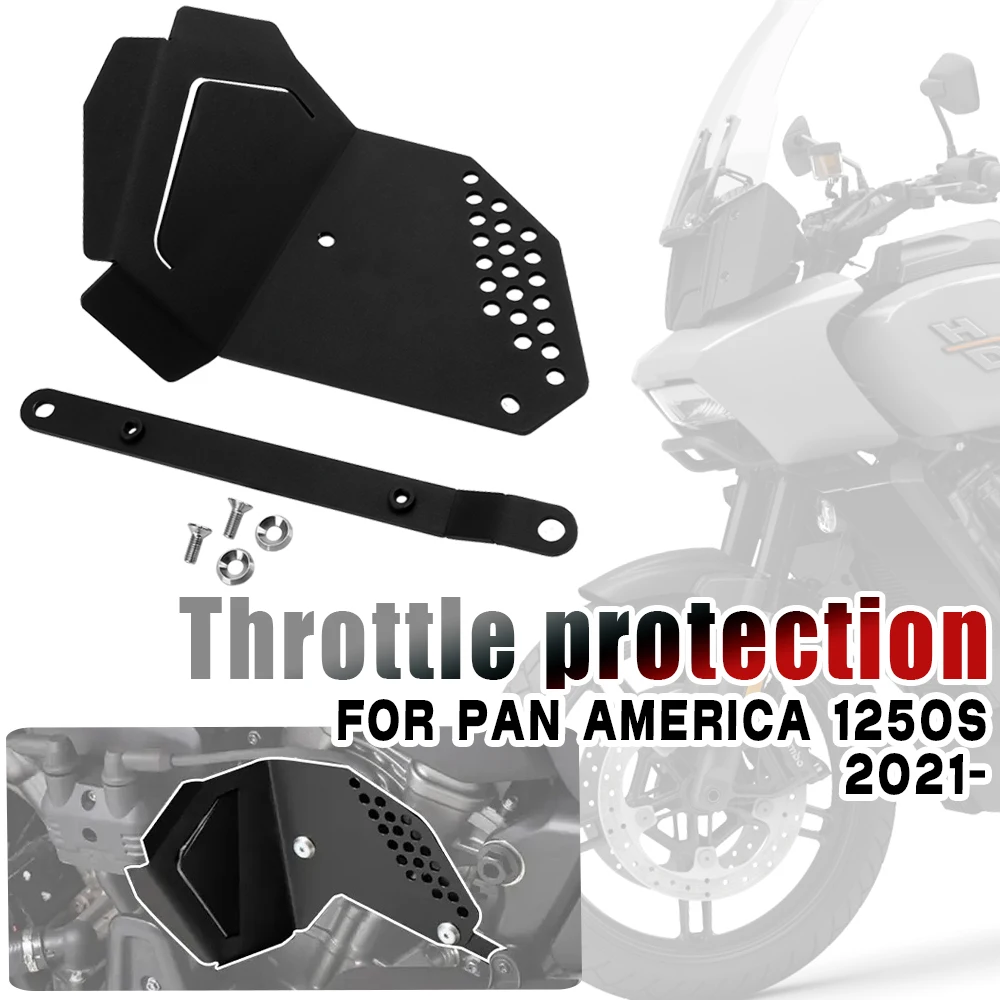 

For Pan American 1250 Special 2021 - Mid Frame Engine Heat Shield Throttle Guard Cover Valve Guard Motorcycle Accessories