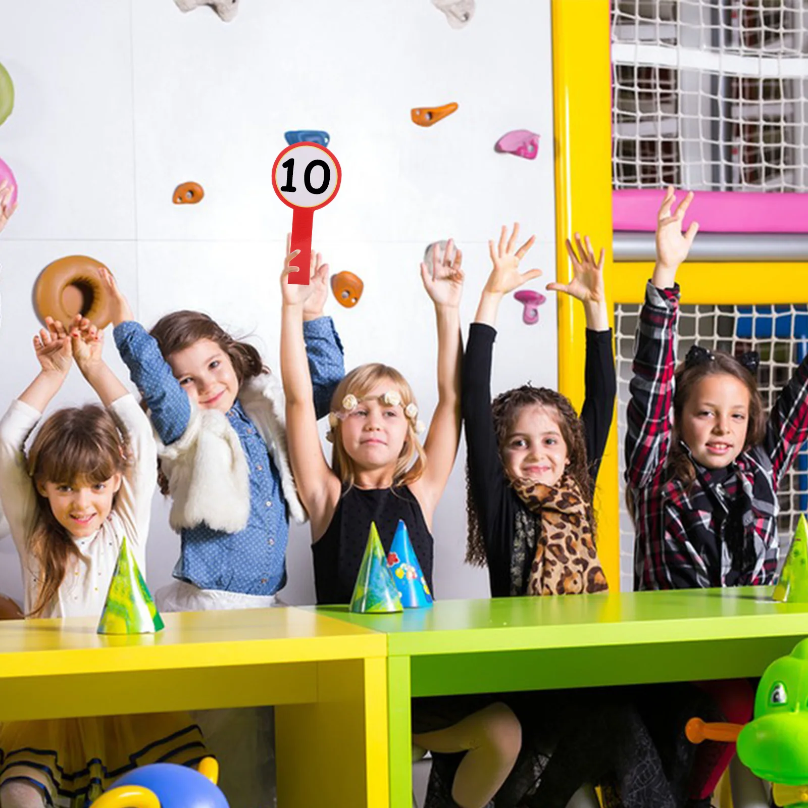 10 قطعة لوحات النتائج الفارغة المحمولة سطح أملس الجافة محو مجداف لوحات للألعاب التصويت التهديف قابلة لإعادة الاستخدام لوحة النتائج #4