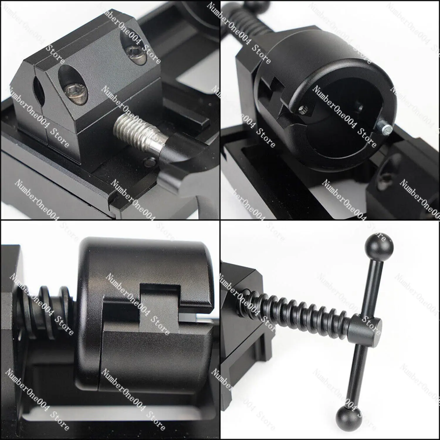 Aluminum AN Fitting Installation Tool High Pressure Hose Assembly Jig Fixture