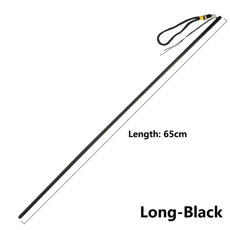 Outdoor Soft Foldable 65cm Resin Self defense Stick Teaching Pointer Rattan stick For Teaching Trainer Tools