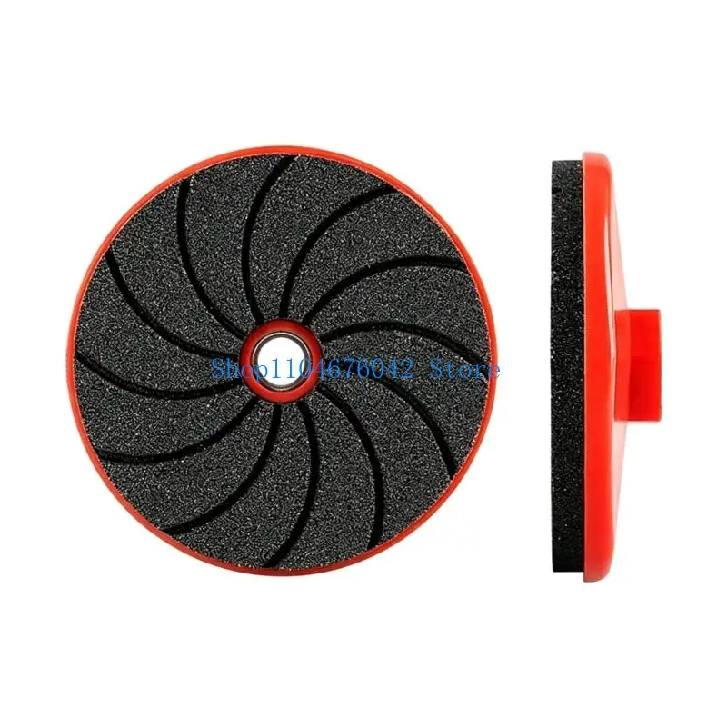 652F Premium 50/100 Grits Grits 80Mm Diameter Polishing Pad For Aggressive Removal And Smoothly Finish