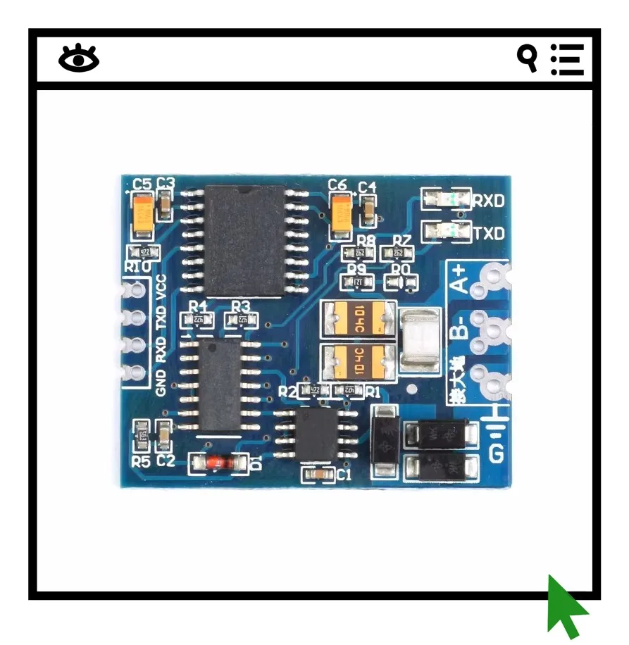 

Модули преобразования TTL в RS485 и RS485 в TTL, промышленные изолированные модули с защитой от перенапряжения для последовательных портов UART