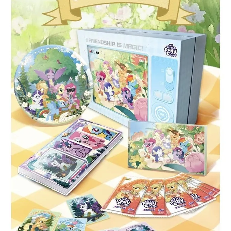 my-little-pony-coffret-cadeau-aventure-en-foret-carte-de-l'amitie-Eternelle-produit-officiel-d'animation-jouet-pour-la-fete-des-enfants-et-anniversaire