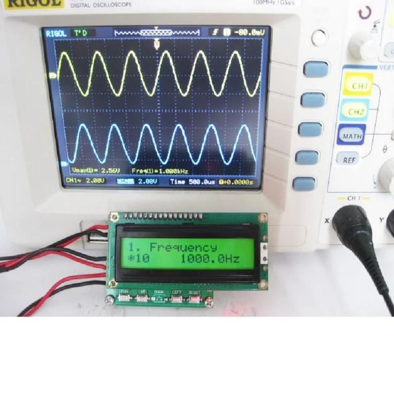 Three-Phase Sinusoidal Signal Generator, Phase Adjustable 0-360 Degree, 1-200khz HS630 Instrument Parts & Accessories