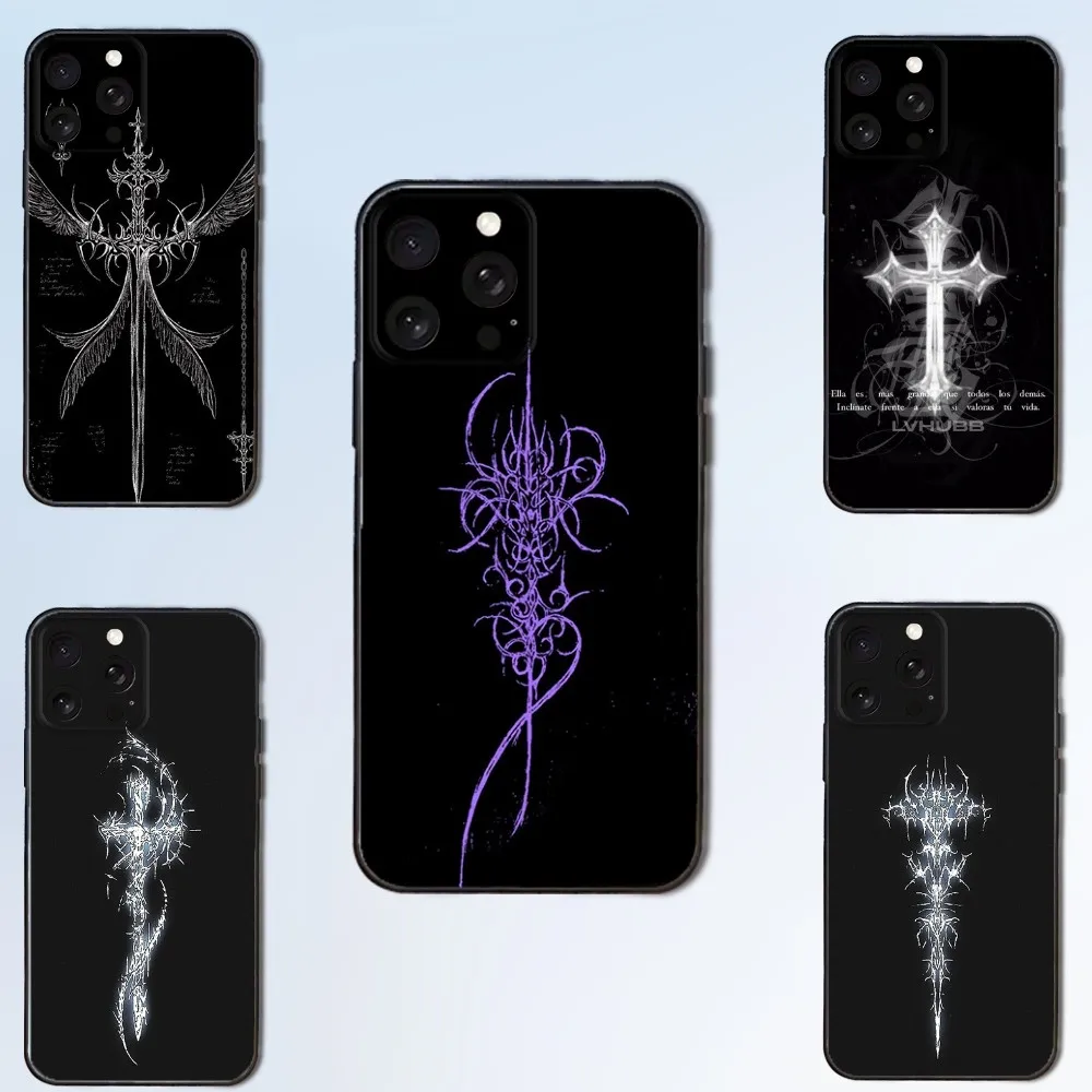 

Cris MJ Singer Phone Case For iPhone 16,15,14,13,12,11 Plus,Pro Max,XS,X,XR,SE,Mini,8,7,Soft Silicone Black Cover