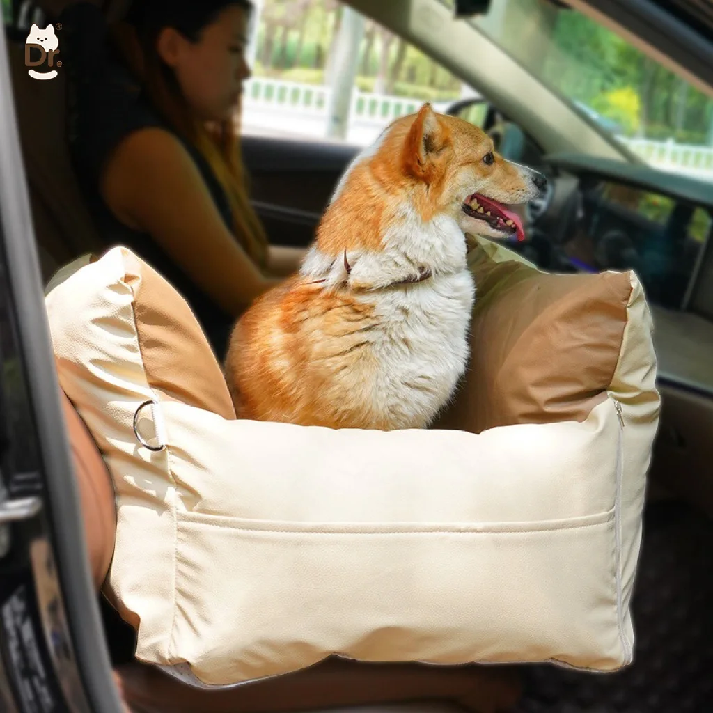 Hamaca de seguridad para perro en el coche, asiento elevador - imagen 4