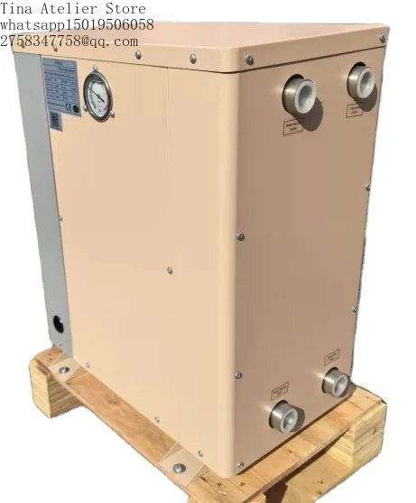 7KW Ground-source and Water-source Heat Pump with WIFI Control, RS485 Parallel Connection, R32 Refrigerant,HEATING COOLING