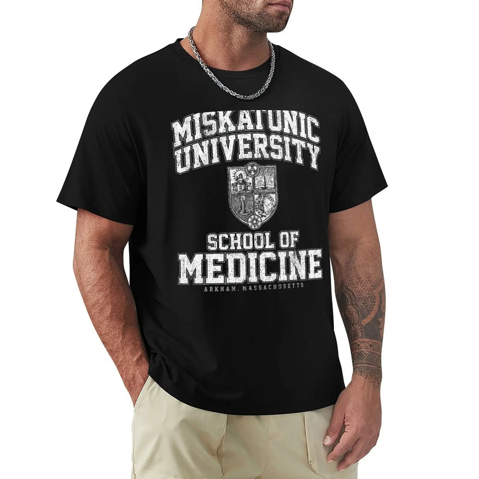 Miskatonic University School of Medicine T-Shirt Thanksgiving Day Tee Top