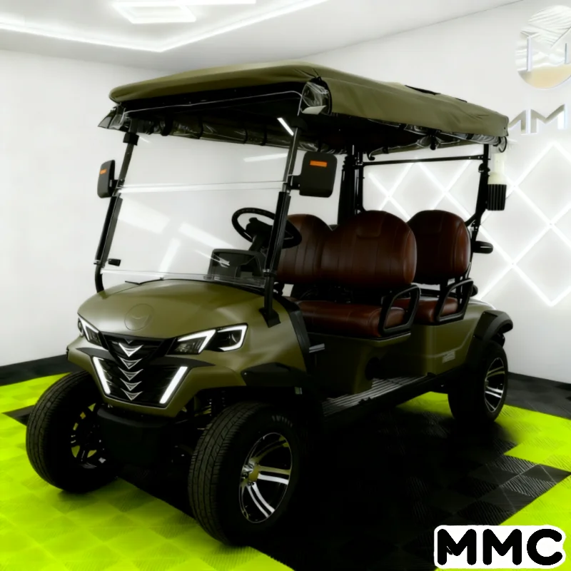 

2025 Hot Selling 48V 4x4 Golf Cart, 8 Seats, Single Motor Drive, Multiple Colors Available, High-Performance Golf Cart