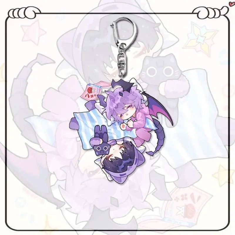 Genshin Impact keychain Dulinn Soldier Cartoon creative pendant Surroundings Backpack hanger Student gift