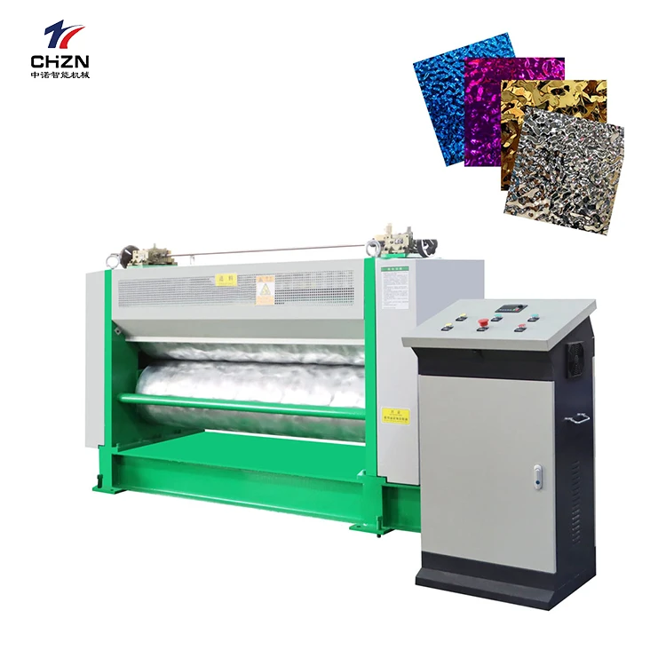 Customized Water Ripple Decorative Metal Plate Vertical Style Water Ripple Embossing Machine Sheet Board Making Machinery