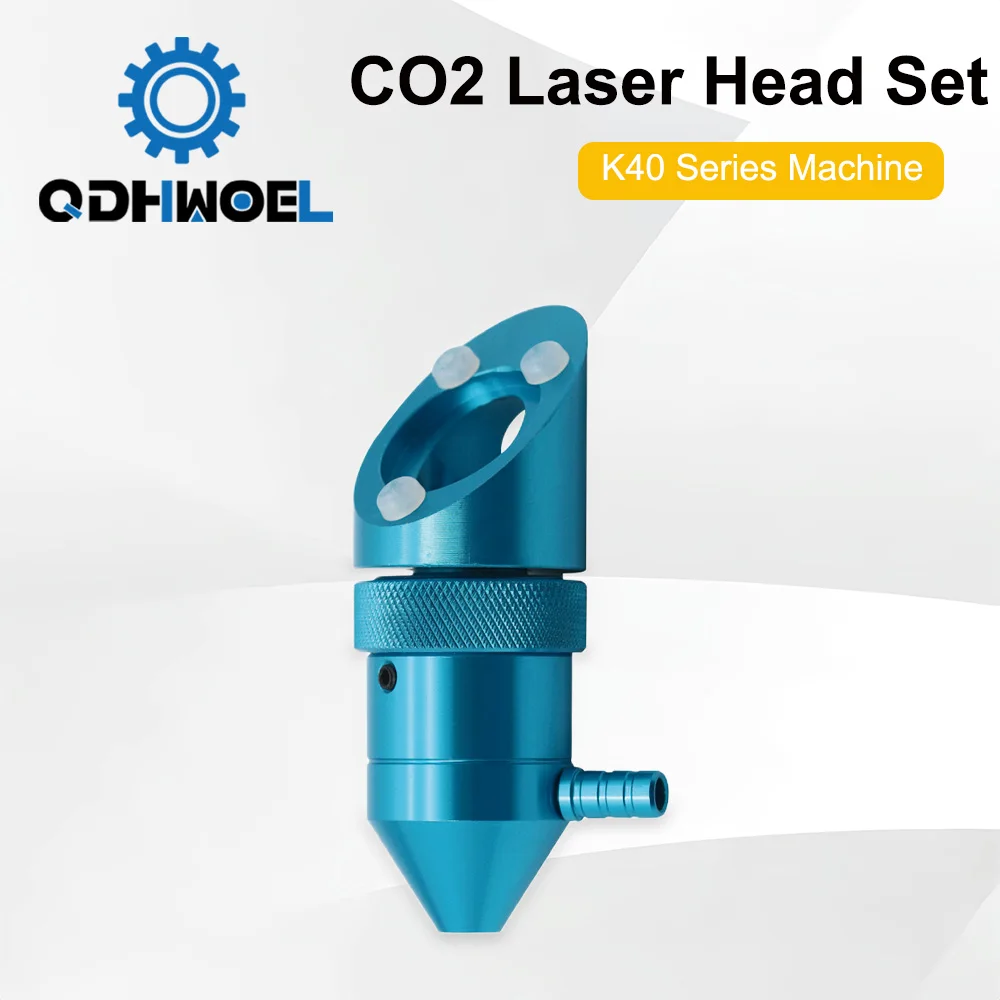 QDHWOEL QDHWOEL CO2 ليزر رئيس ، K40 سلسلة النقش بالليزر ، عدسة آلة القطع ، ضياء 15 ، 18 مللي متر ، البعد البؤري 50.8 مللي متر مرآة ، 20 مللي متر