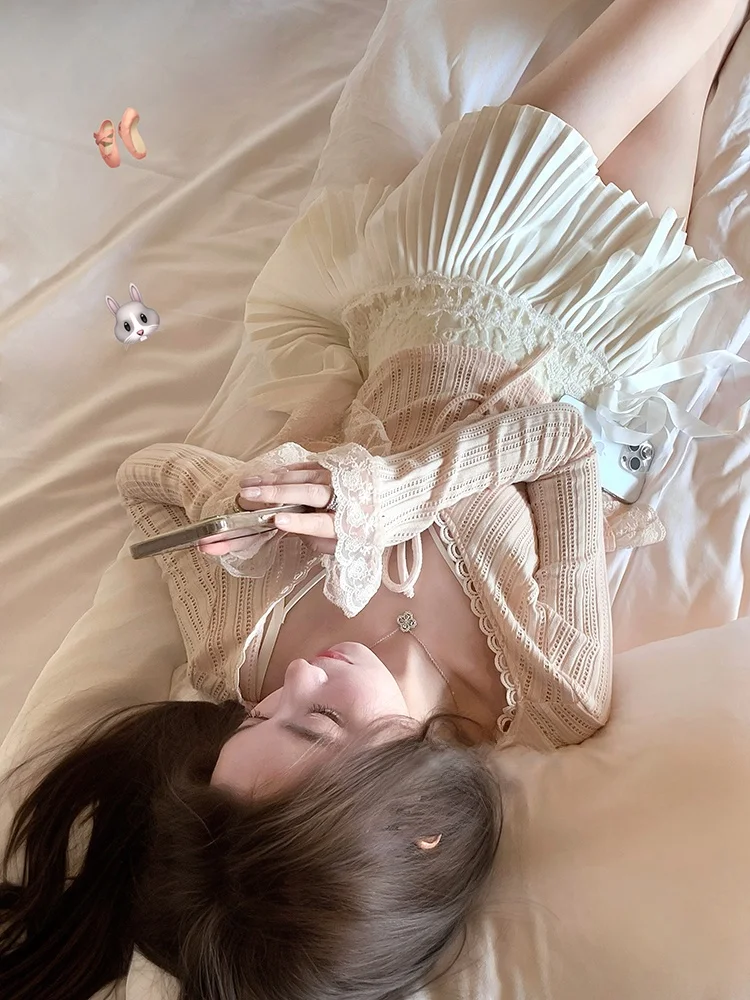 falda-corta-plisada-blanca-chien-ballet-sle-para-mujer-cintura-alta-linea-a-estilo-coreano-mezcla-de-algodon-y-poliester