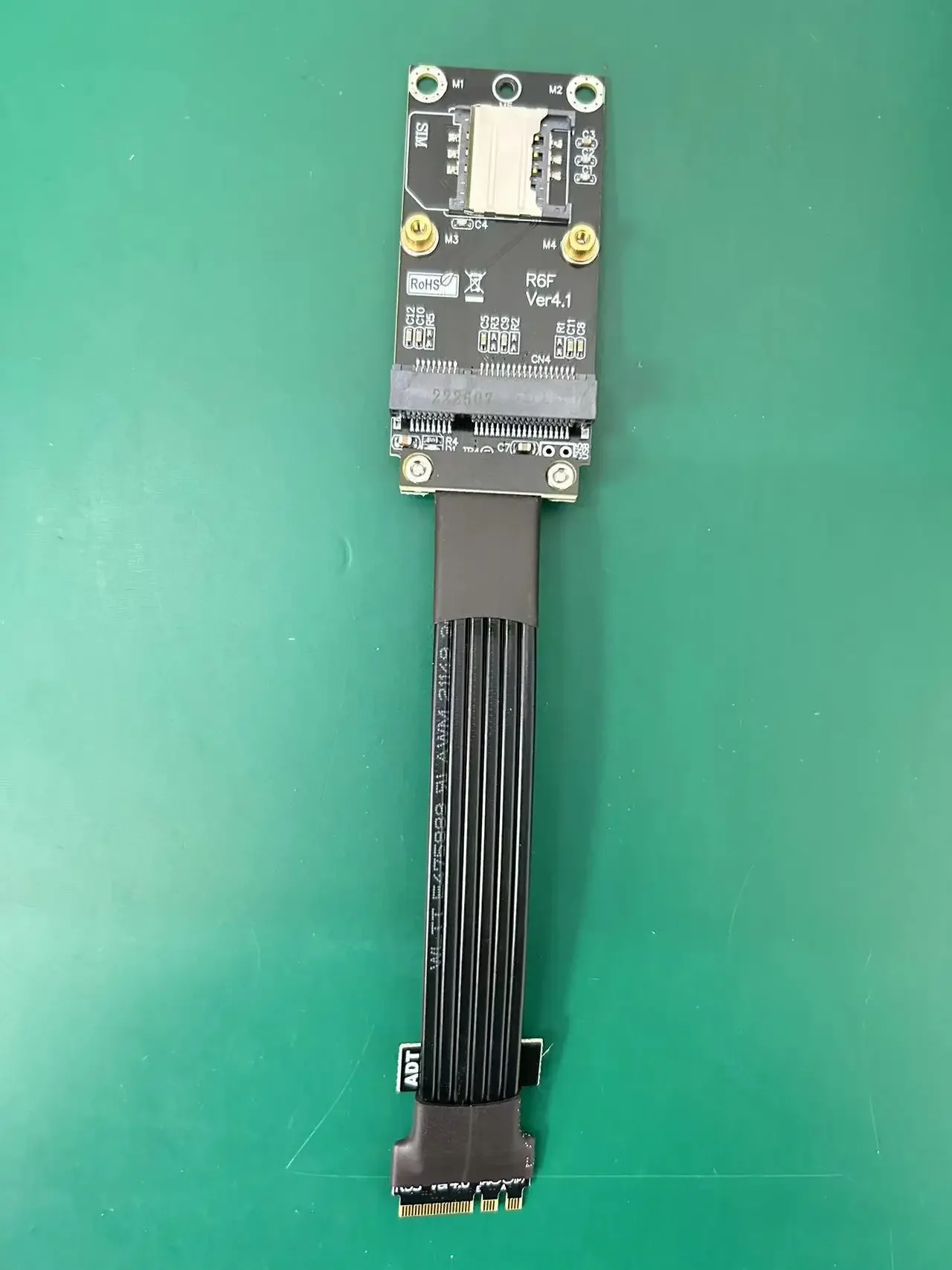 무선 미니 PCIe-M.2 키 A.E. 익스텐션 케이블, mPCIe 카드, M.2 A.E. 슬롯 익스텐션 어댑터 케이블, 풀 스피드 PCI-E 4.0 3.0