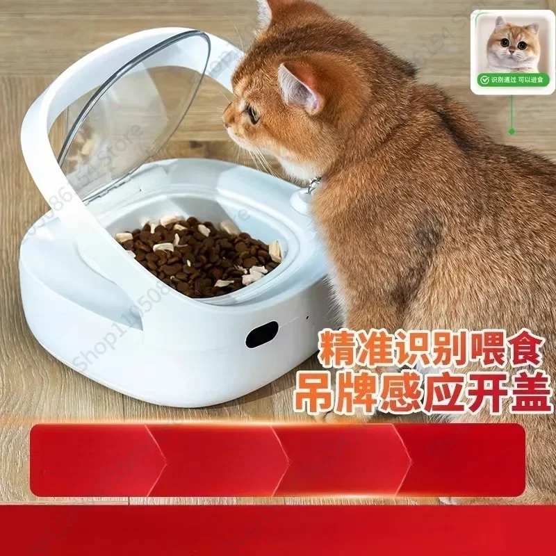 Smart pet multi-pet feeder cat dog food feeder precise feeding to prevent stealing