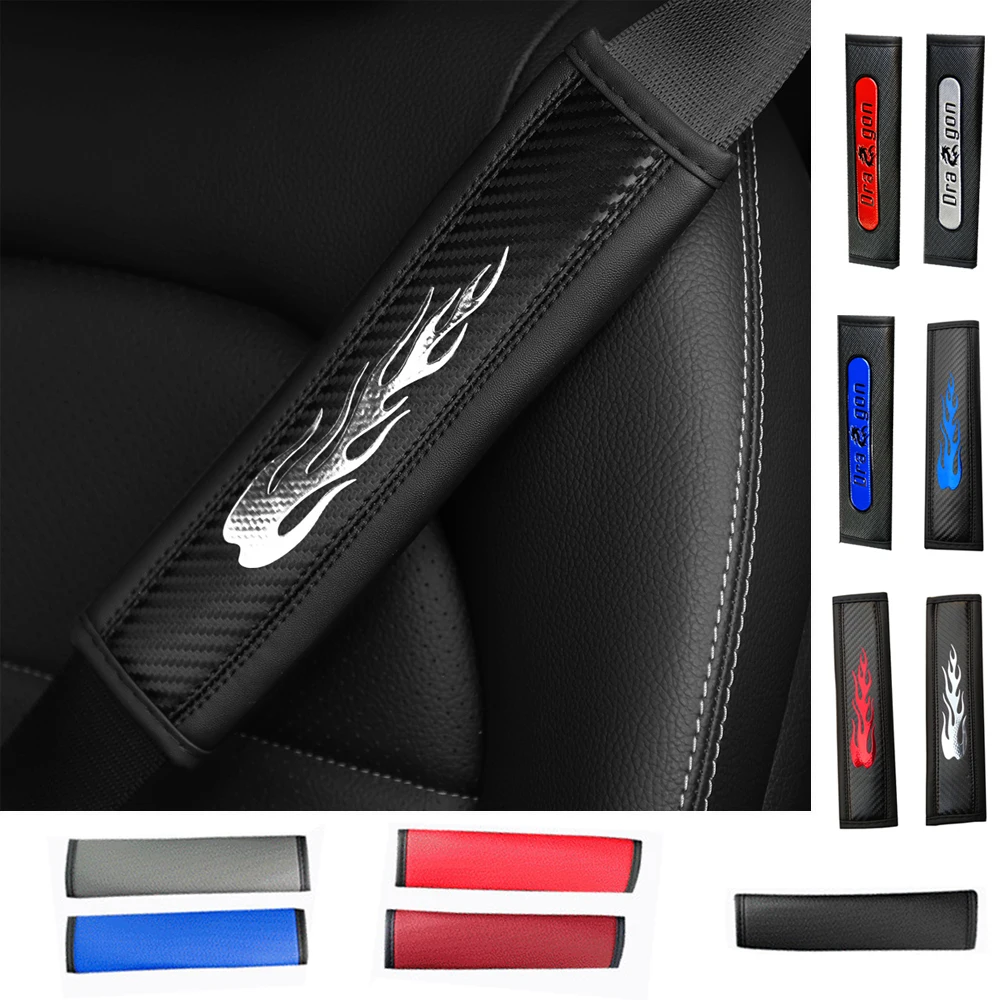 

For Honda Odyssey Pilot Vezel Stream Shuttle URV Inspier XRV Car Seat Belt Cover Safety Belts Shoulder Protection Car Interior