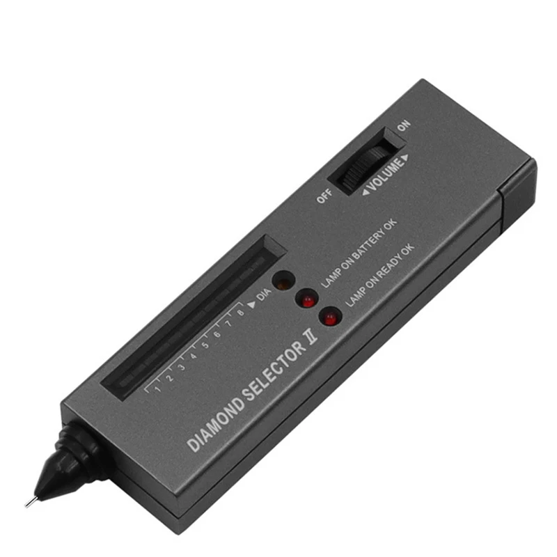 Imagem -04 - Diamante Gemas Testador Caneta Portátil Pedra Preciosa Ferramenta Seletor Led Indicador Preciso Confiável Ferramenta de Teste de Jóias