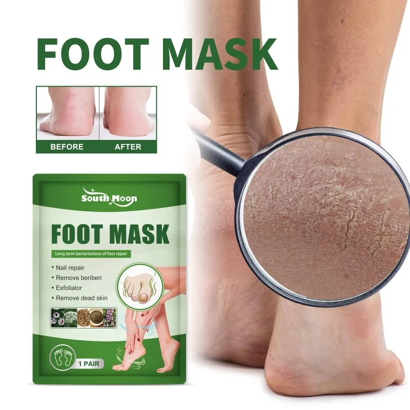 Foot Mask Anti Cracked Foot Peeling Dead Skin Callus Removal Exfoliating Whitening Moisturizing Spa Pedicure Socks Leg Feet Care