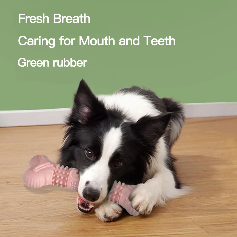 Pet Toys, Pet Molars And Chewing Toys, Bone-type Tooth Cleaning Toys, Oral Amusing Entertainment Toys, Tpr Dog Toys