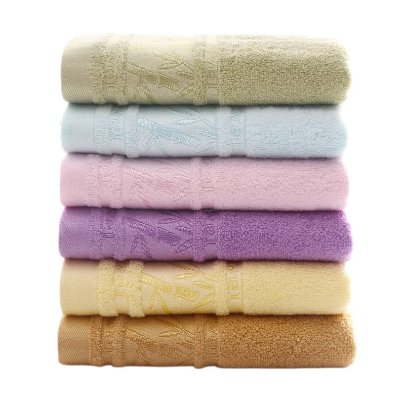 Premium Bamboo Fiber Towel Sets - 1/4/6pcs Luxury Hand & Face Towels for Bathroom Hotel & Spa Quality Towels De Baño