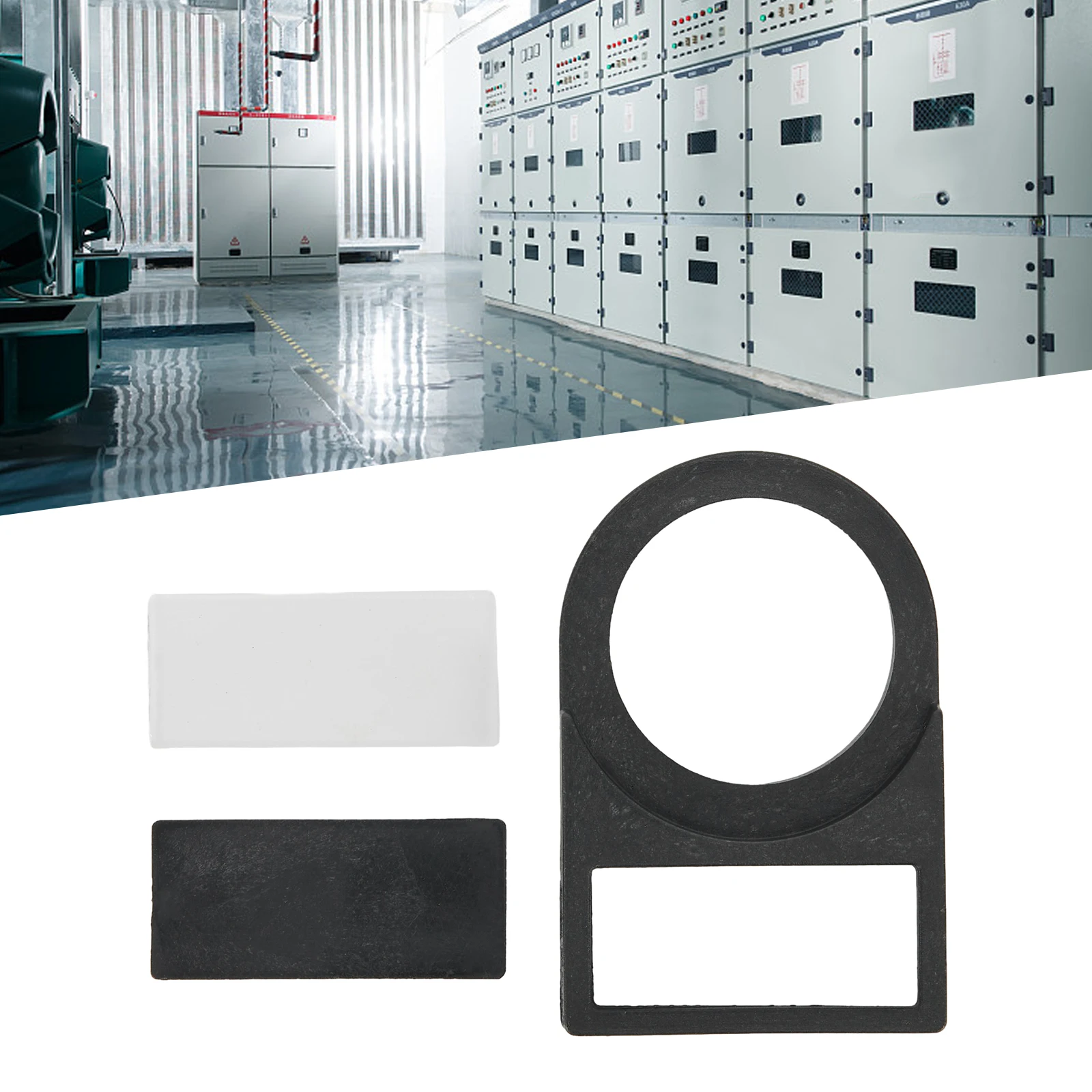 100pcs Push Button Switch Label Frames for 22mm Panel Apertures Used in Control Consoles and Industrial Equipment Interfaces