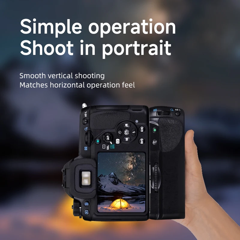 قبضة بطارية كاميرا D-BG4 جديدة لـ Pentax K5 K7 K-5 II - مصراع عمودي AA بطارية D-LI90 تدعم الطقس مختومة #3