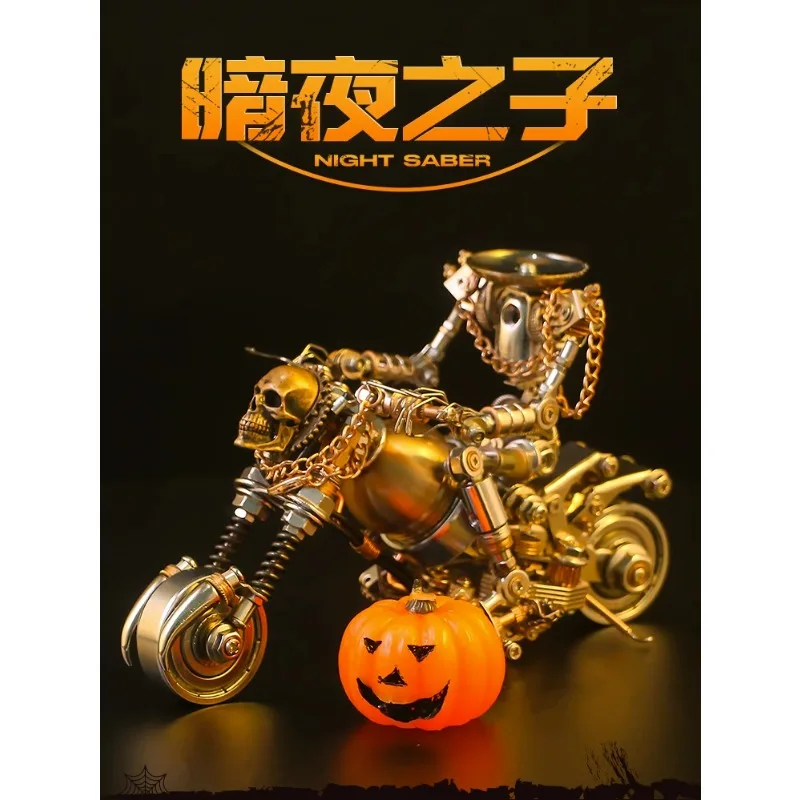 Pumpkin Knight Son of Darkness metal model mecha tide play ornaments