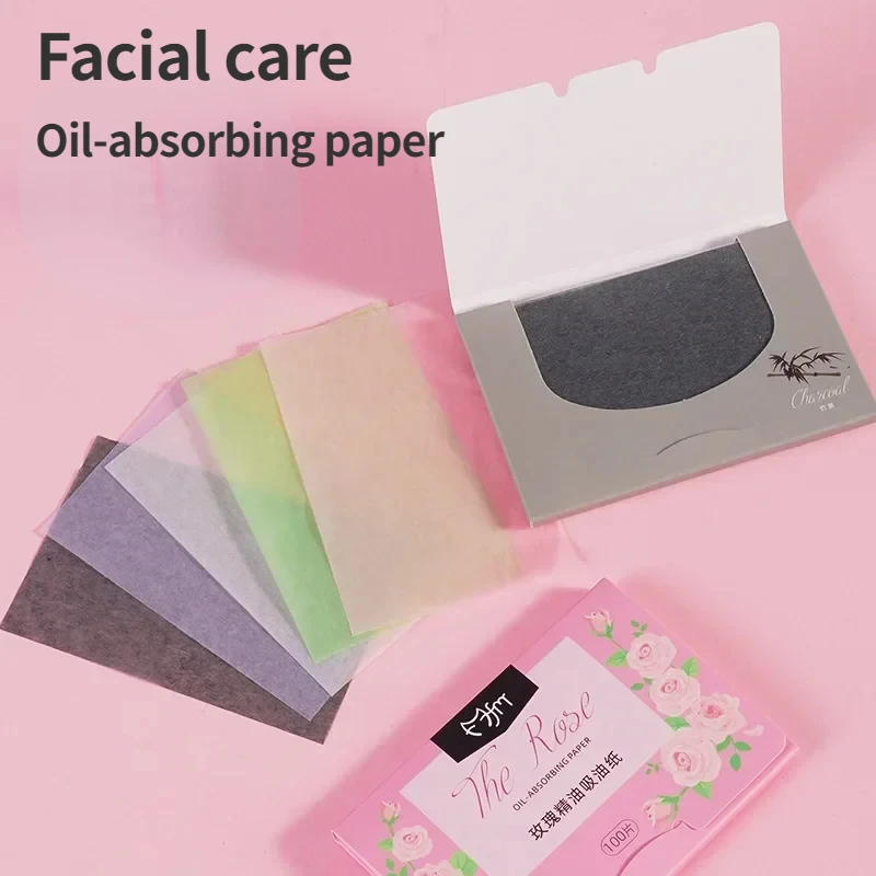 Fragrance Oil Blotting Paper Portable Extractor Plant Makeup Tool Face Oil Control and Pore-shrinking Oil Blotting Paper