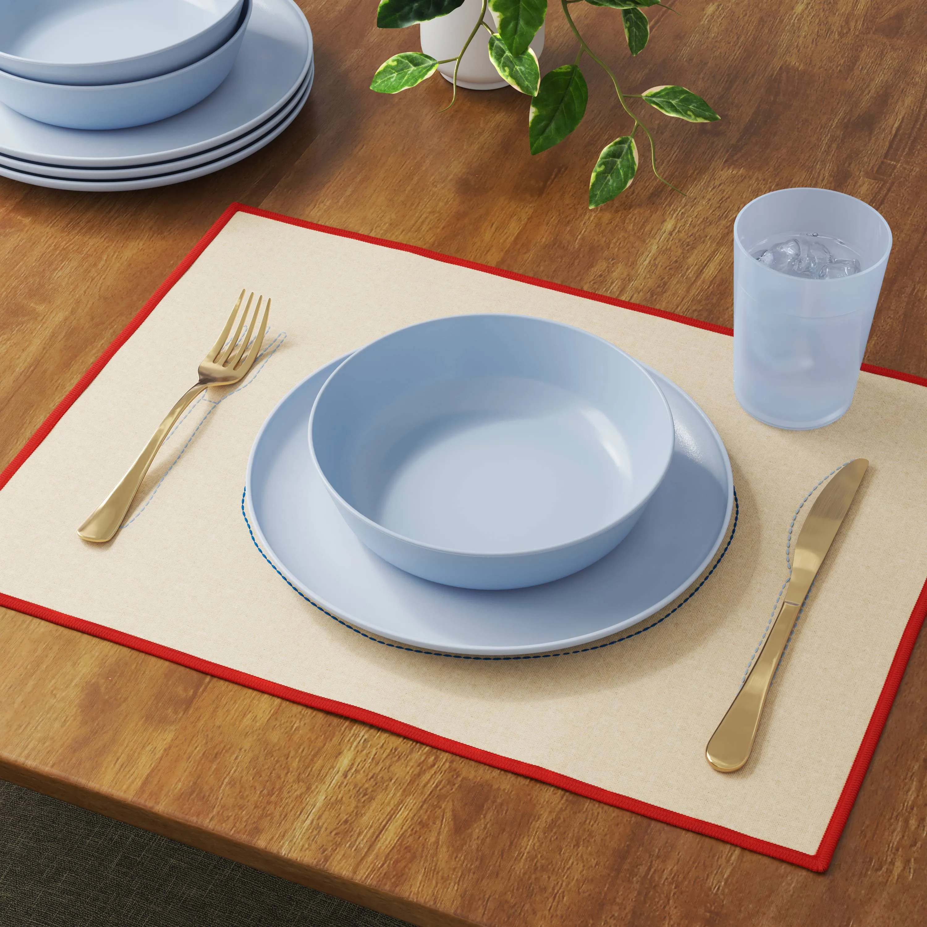 2026 Novo Conjunto de 2 Jogo d - Embroidery Kitchen avaliação e preço
