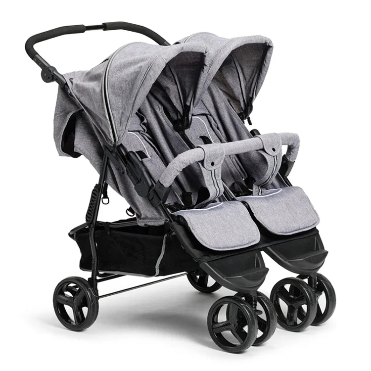 

Twins by side double seat baby stroller twin pushchair EN1888:2012 certificate