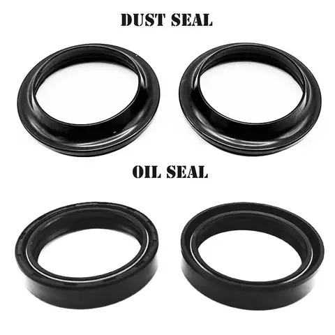 Motocicleta dianteira garfo Poeira óleo selo, absorvente, Honda, Kawasaki, Suzuki, Yamaha, BMW, KTM, Ducati, Aprilia, Agusta, Husqvarna, Benelli